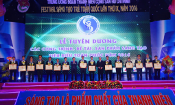 Nhóm nghiên cứu của TS. Chử Văn Mến đạt giải FESTIVAL sáng tạo trẻ toàn quốc lần thứ IX, năm 2016