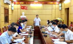 Thường trực HĐND huyện Lâm Thao, Phú Thọ giám sát việc huy động, quán lý và sử dụng nguồn vốn đầu tư xây dựng cơ bản năm 2020 và 6 tháng đầu năm 2021.